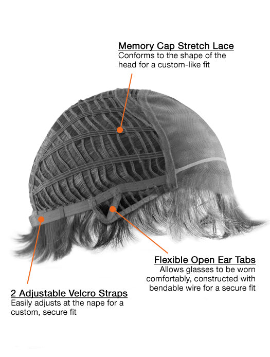 Synthetic Lace Women Wigs Straight Boycut Style