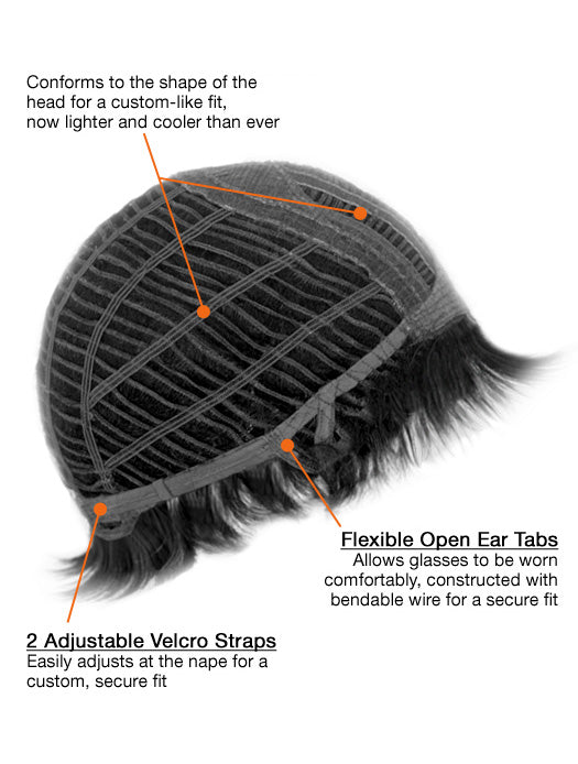 Men 4" Brown Straight Wig Synthetic Boycut Online