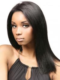 Black Wig Without Bangs Best Human Wig for Women