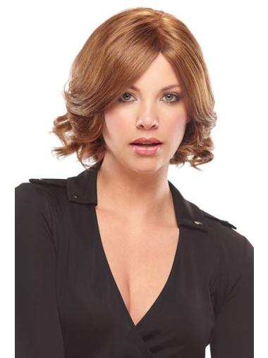 100% Human Hair Wig Auburn Wavy Bob Newest Women Wigs