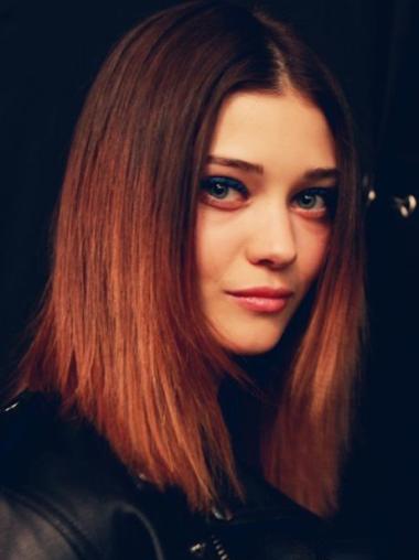 Realistic Shoulder Length Wig Straight Style for Sale