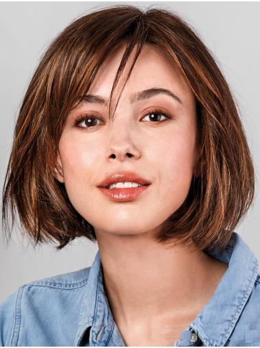 Straight 10inch Bob Wig Synthetic Hair for A Modern Style