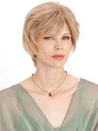 Monofilament Chin Length Wig Realistic Layered Look