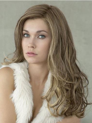 Extra Long Brown Capless Wig 100% Human Hair For Women