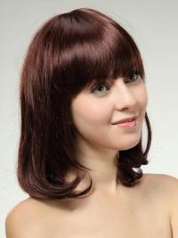 Fashion Straight Shoulder Length Bob Wig Human Hair Style