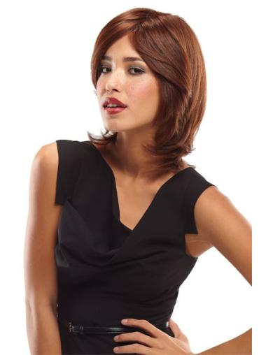 Shoulder Length Wig Stylish Layered Human Hair UK