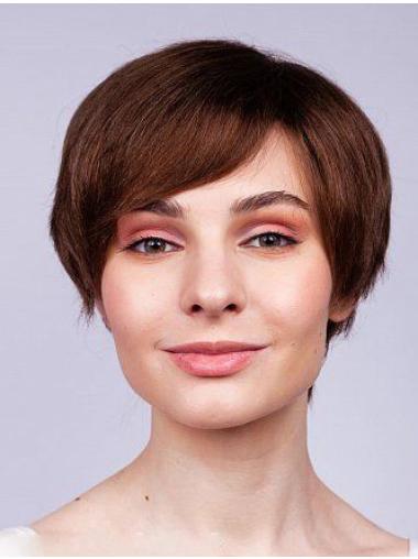 Boycut Remy Human Hair Wig Short Straight Capless Style