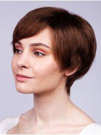 Boycut Remy Human Hair Wig Short Straight Capless Style