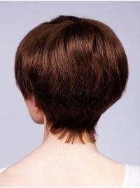 Boycut Remy Human Hair Wig Short Straight Capless Style