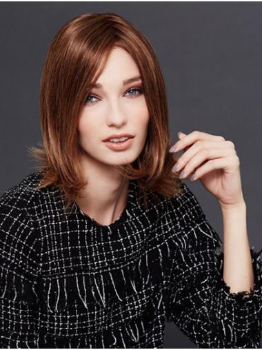 Auburn Bob Wig Shoulder Length, Real Human Hair