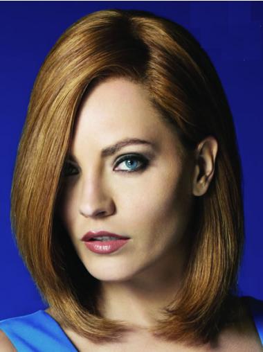 Human Hair Bob Wig Soft Straight Chin-Length Style