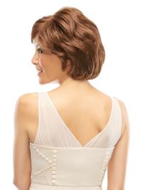 Auburn Short Straight Synthetic Wigs for Women