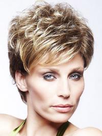 Classic 4" Cropped Wig Top Quality Human Hair