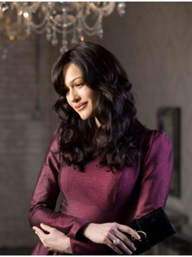 Long Full Lace Wig Fashionable Human Hair UK