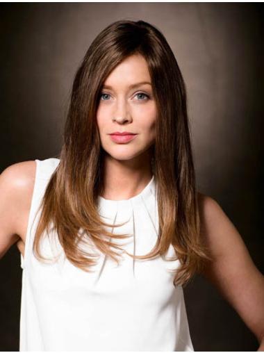 Ombre Long Real Human Hair Wigs For Women UK