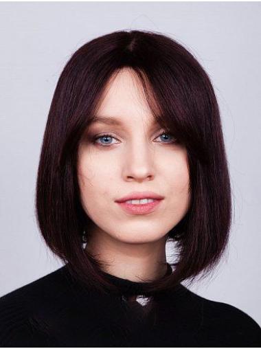 12" Bob Wig Remy Hair, Amazing Lace Front Design