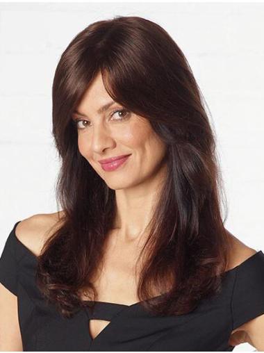 Lace Front Auburn Wig Good Quality Real Human Hair