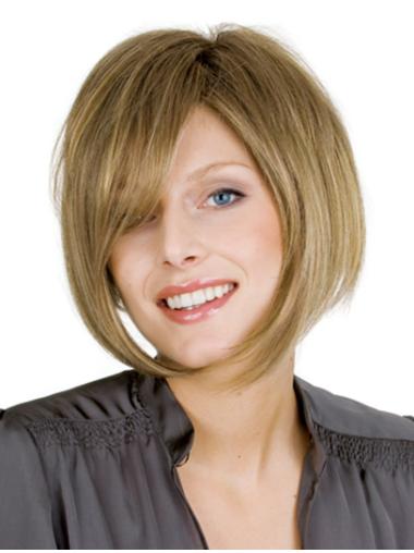 Short Wavy Bob Women Wigs Durable Human Hair Online