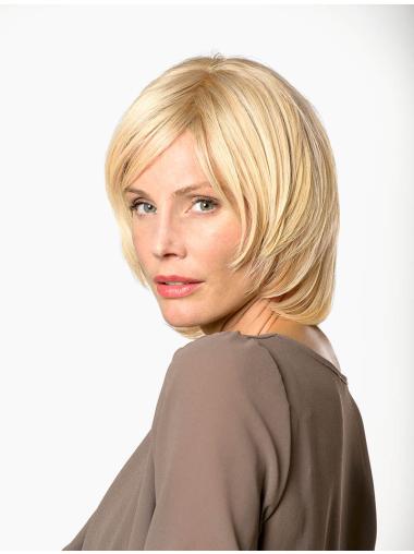 Natural Looking 11" Bob Wig Chin Length On Sale