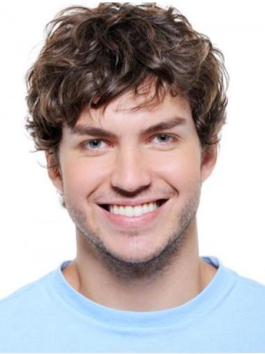 Men Short Lace Front Wig – High Quality Synthetic Hair