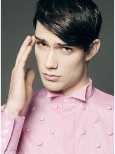 Straight Lace Front Wig for Men Exquisite Style