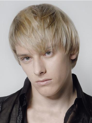 Blonde Short Hair Wig for Men Great Style and Comfort
