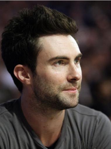 Cropped Hairstyle Hair Wig for Men Easy to Wear