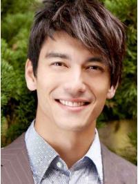 Straight No-Fuss Lace Wig for Men Easy To Wear