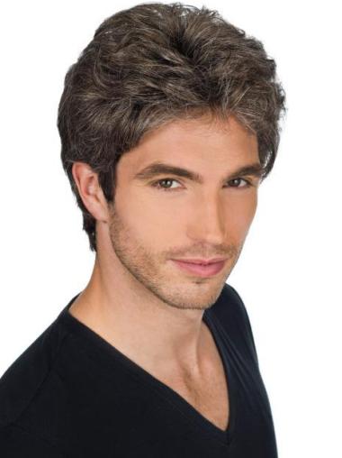 Young Men’s Real Hair Wig - 6 Inches Straight Full Lace