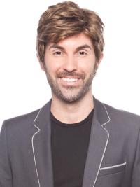 Short 6" Wig for Men No Bangs, Available Online