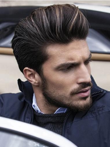 Male Synthetic Wig Boycut Lace Front Style