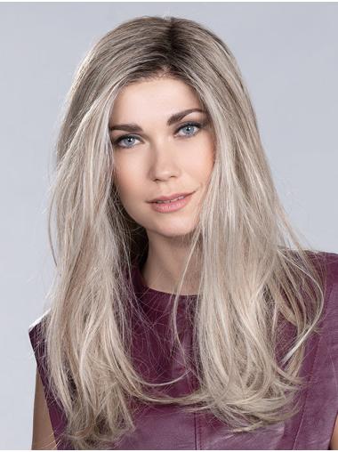 Women's 18" Long Straight Synthetic Wigs Cheap