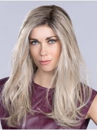 Women's 18" Long Straight Synthetic Wigs Cheap
