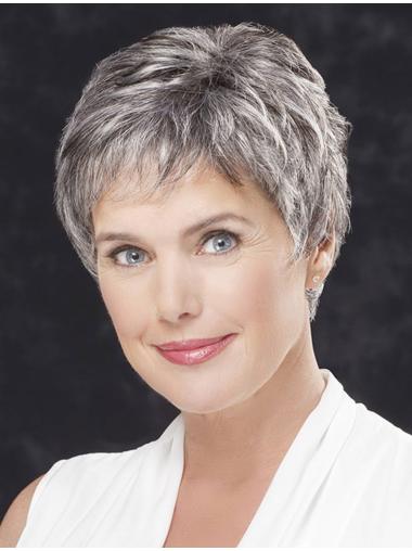 Best Affordable Grey Lace Front Straight Wigs
