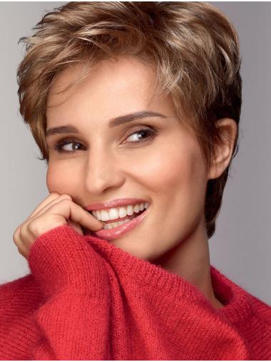Ladies Synthetic Straight Boycut Wig – Short Chic Style