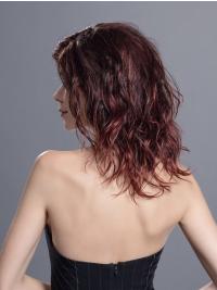 Buy 14" Wavy Synthetic Wig Monofilament Cap