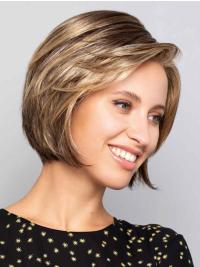 Chin Length Synthetic Bob Wig Straight Short Style