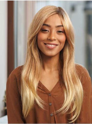Layered Synthetic Wig Long Monofilament Style