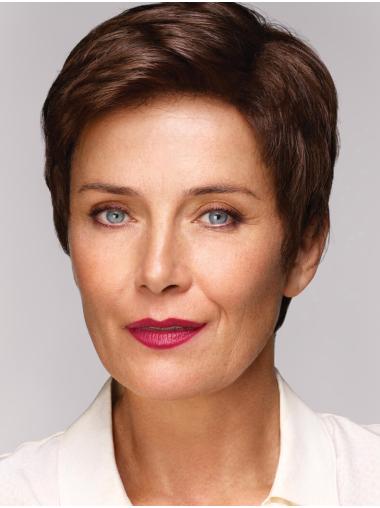 Simply Wigs 6inch Synthetic Straight Boycut Short Hair Wig