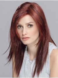 Long Women 16inch Straight Synthetic Wigs Stores Online