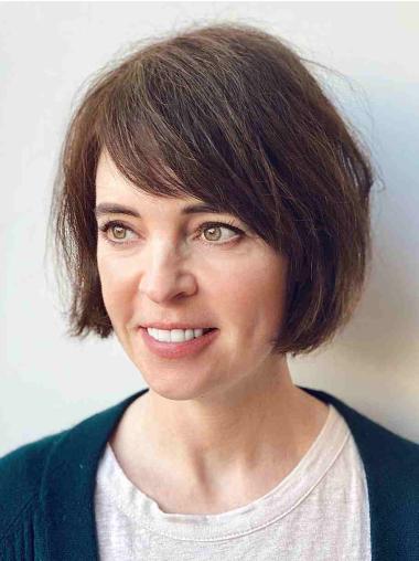 Short Bob Lace Front Straight Synthetic Wig for Women