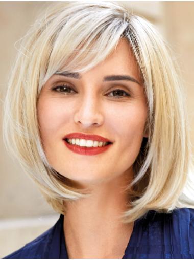 Straight Bob Blonde Mono Top Wig for Women Online