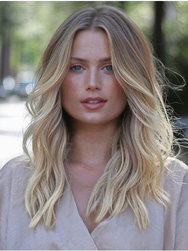Best 16" Long Blonde Synthetic Wigs For Women