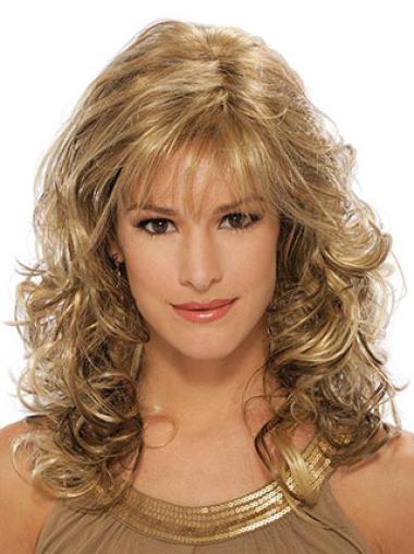 Blonde Long Synthetic Wigs Fabulous Style