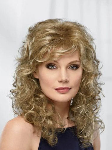 UK Blonde Wavy Wigs – Short Style For Women