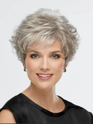 UK Blonde Wavy Wigs – Short Style For Women