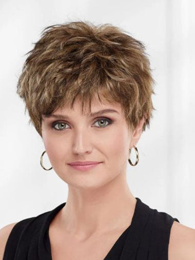 Blonde Short Bob Wigs – Synthetic Hair For Women