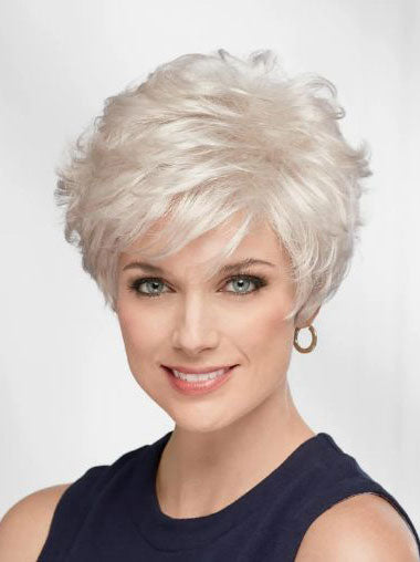 Beautiful Silver Short Wig – Fashionable and Realistic
