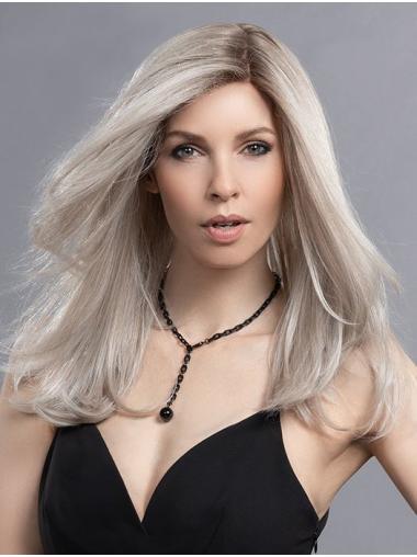 Lace Front Long Blonde Human Hair Wigs For Women