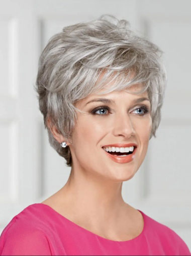 Women Synthetic Wigs – Smooth Layers Natural Gloss Style
